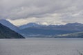 Wakatipu lake and Mount Aurum in background, from near Devils Staircase, Otago, New Zealand