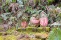 Jizo Statue on Kumano Kodo Nakahechi Route in Tanabe, Wakayama, Japan Royalty Free Stock Photo