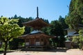 Kongo Sanmai-in Temple in Koya, Wakayama, Japan. Mount Koya is UNESCO World Heritage Site- Sacred