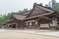 Kongobuji Temple in Koya, Wakayama, Japan. Mount Koya is UNESCO World Heritage Site- Sacred Sites Royalty Free Stock Photo