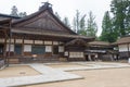 Kongobuji Temple in Koya, Wakayama, Japan. Mount Koya is UNESCO World Heritage Site- Sacred Sites Royalty Free Stock Photo