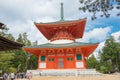 Kongobuji Temple in Koya, Wakayama, Japan. Mount Koya is UNESCO World Heritage Site- Sacred Sites Royalty Free Stock Photo