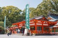 Kumano Hayatama Taisha Shrine in Shingu, Wakayama, Japan. It is part of the