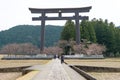 Oyunohara at Kumano Hongu Taisha in Tanabe, Wakayama, Japan. It is part of the