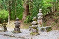 Tomb of Toyotomi Hideyoshi Toyotomi Family at Okunoin Cemetery at Mount Koya in Koya, Wakayama, Royalty Free Stock Photo