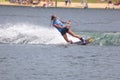 Wake Boarding the Boat Wave at Robin Lake