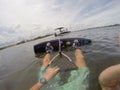 Wake boarding