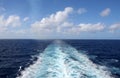 Wake From Cruise Ship