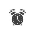 Wake up call vector icon