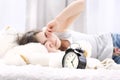 Wake up girl Royalty Free Stock Photo