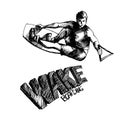 Wakeboarder 1 Royalty Free Stock Photo