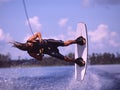 Wakeboarding 1 Royalty Free Stock Photo