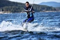 Wakeboarding as extreme and fun sport