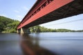 Wakefield Covered Bridge Royalty Free Stock Photo