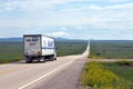 Wal-Mart truck Royalty Free Stock Photo