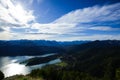 The Walchensee is one of the deepest maximum depth: 190 m[4] and at the same time one of the largest 16.40 kmÃÂ² alpine lakes