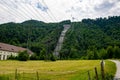 Walchensee power plant a hydroelectric power station Royalty Free Stock Photo