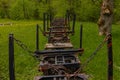 Waldbahn Reichraming, old museum narrow gauge railway close to R Royalty Free Stock Photo