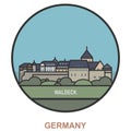 Waldeck. Cities and towns in Germany