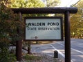 Walden Pond and Walden Pond State Reservation, Concord, Massachusetts, USA