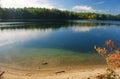 The Walden Pond in Massachusetts, USA. Royalty Free Stock Photo