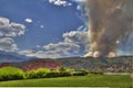 Waldo Canyon Fire Royalty Free Stock Photo