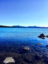 Waldo Lake In Oregon Royalty Free Stock Photo