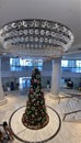 Waldorf Astoria Dubai Palm Jumeirah Interiors - Christmas Royalty Free Stock Photo