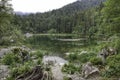 Eibsee in Bavaria near Zugspitze