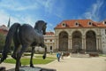 Waldstein palace in garden with horse statue, Mala strana, Prague - Senate