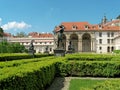 Waldstein Palace in Prague. Czech Republic. Prague attractions.