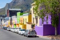 Wale Street in Bo Kaap, Cape Town Royalty Free Stock Photo