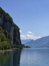The Walensee near Weesen Royalty Free Stock Photo
