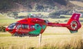 The Wales Air Ambulance helicopter