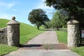 Wales coastal path at goldcliff