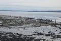 Wales coastal path at goldcliff