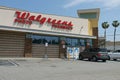 Walgreens Pharmacy Store Chain Location Exterior During the Day Royalty Free Stock Photo