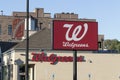 Walgreens Retail Location. Walgreens operates as the second-largest pharmacy store chain in the United States Royalty Free Stock Photo