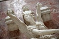 Walhalla memorial in Bavaria with marble busts of important German personalities