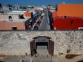 A walk along the ancient fortifications of Campeche in Mexico