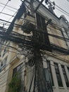 Walk around Phuket Town & x28;the capital of the island& x29;. Random photos. Classic thai electricity.