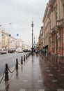 Nevsky Prospect after a summer rain.