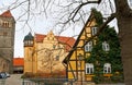 On Castle hill of Quedlinburg, Harz, Germany Royalty Free Stock Photo