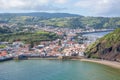 Walk on the Azores archipelago. Discovery of the island of Faial, Azores, Horta Royalty Free Stock Photo