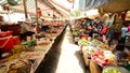 Walk Through of Busy Street Market in Pham Ngu Lao - Ho Chi Minh City (Saigon)