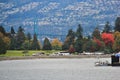 Walk in Coal Harbour enjoying Autumn Color, wildlife, Downtown, Vancouver, British Columbia