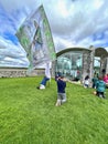 Walk The Cross 2023, Clonmacnoise, Co. Offaly, Ireland Royalty Free Stock Photo