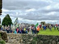 Walk The Cross 2023, Clonmacnoise, Co. Offaly, Ireland Royalty Free Stock Photo