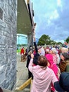 Walk The Cross 2023, Clonmacnoise, Co. Offaly, Ireland Royalty Free Stock Photo