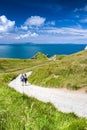 Walk Down To Dordle Door Royalty Free Stock Photo